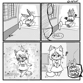 1:1 Manga Lineart or Aquarella Comic Page 1920x1920 with 2 characters and 4 panels." 85$ USD (+15 USD extra character)
